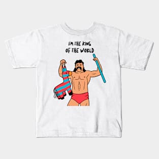 I'm the King of the World Kids T-Shirt